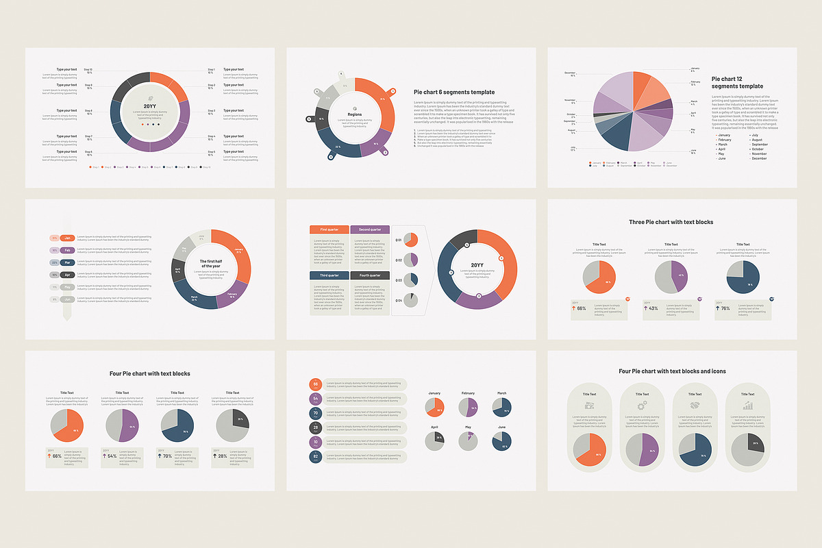 Chart and Diagram PowerPoint Toolbox, a Presentation Template by HiSlide.io (Photo 2 of 5)