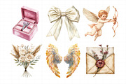 Boho Valentine’s Day Clipart, an Illustration by Daily.Designs (Thumbnail 5 of 8)