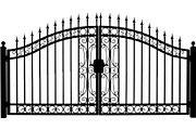 Wrought Iron Fence, an Object Graphic by Creativeshirt (Thumbnail 8 of 19)