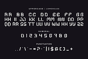 Fontse - Futuristic Font, a Sans Serif Font by Iqsiart Studio (Thumbnail 6 of 6)