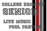 College Dropout, a Slab Serif Font by Rocket Type (Thumbnail 9 of 9)