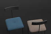 ALBA DINING CHAIR, a Furniture 3D Model by NOMODOL (Thumbnail 5 of 6)
