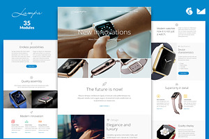 Lampa Email Template + Builder