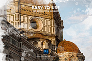 Watercolor Effect Photoshop Creator, a Templates & Theme by AdeptDept (Thumbnail 8 of 10)