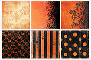 Vintage Halloween Digital Papers, a Pattern Graphic by Libby Wishes (Thumbnail 6 of 6)