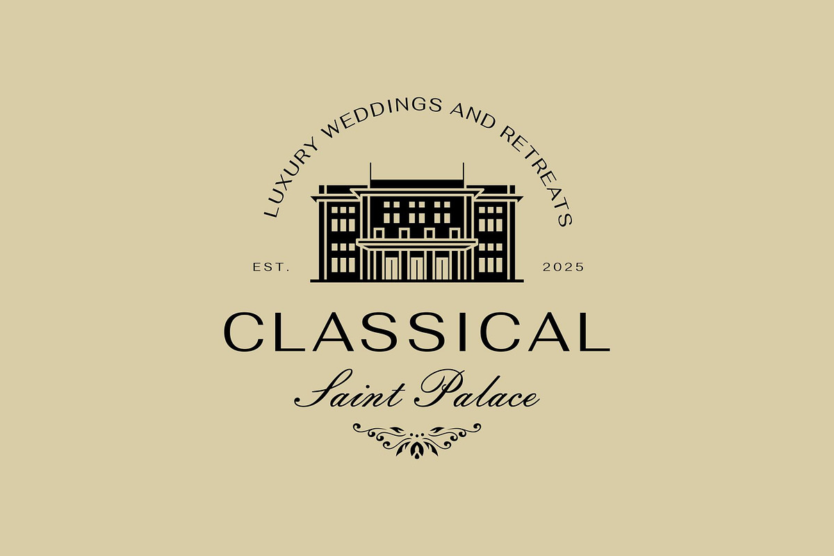 Classic Hotel Building Logo, a Branding & Logo Template by Buqancreative (Photo 2 of 2)