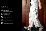 Cargo Pants Mockup Set, a Bottom Mockup by Mocktopia (Thumbnail 3 of 10)