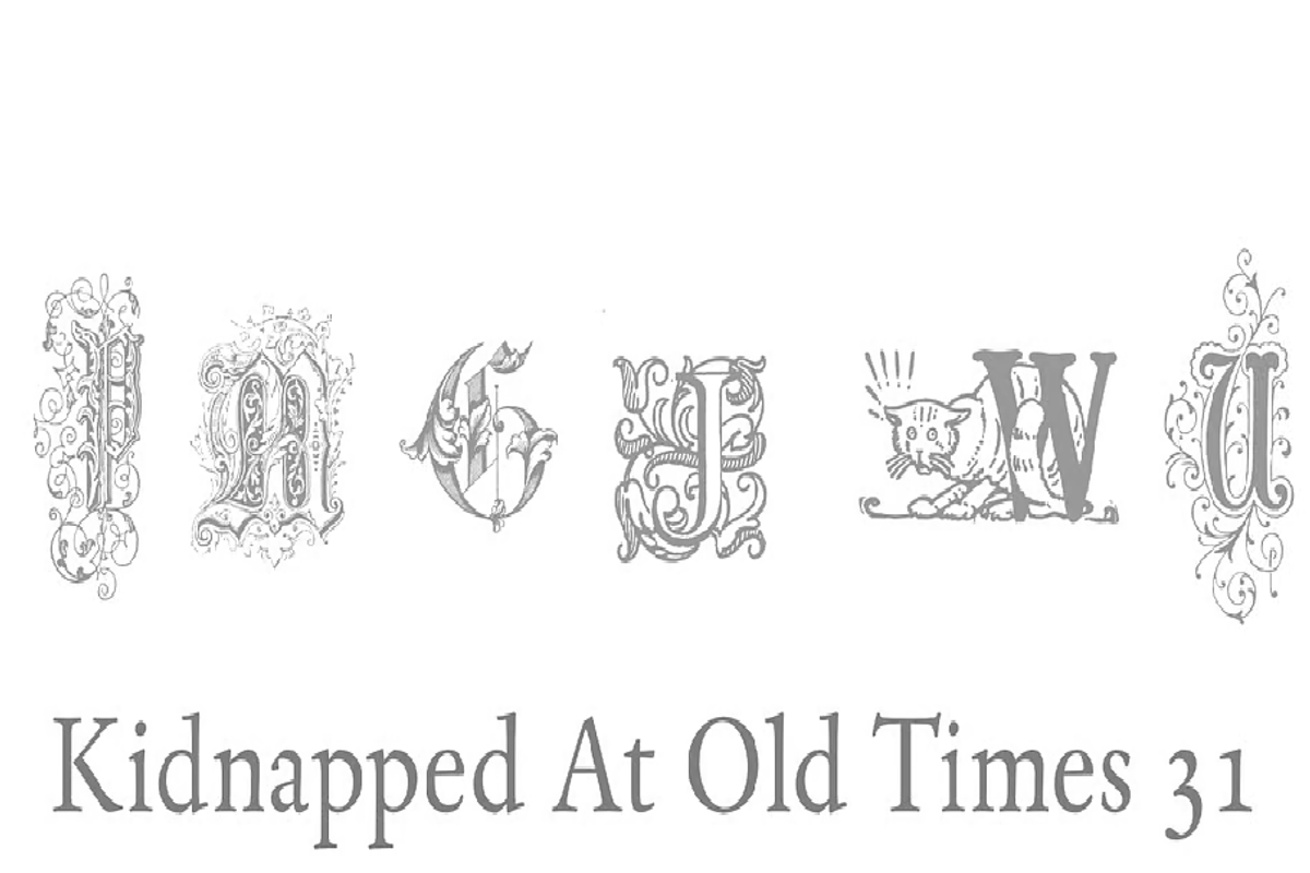 Kidnapped at Old Times SUPER PACK 43, a Blackletter Font by Intellecta Design (Photo 5 of 9)