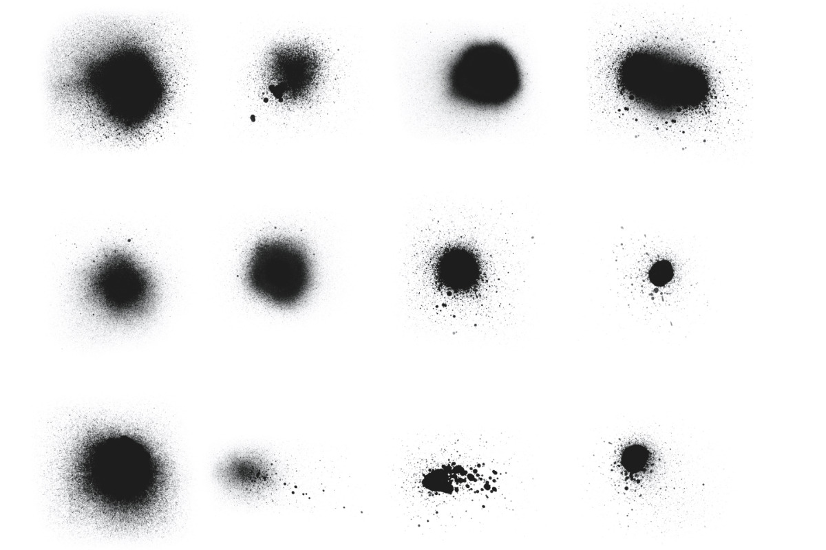 Splash Splatter Marks Set 3 Stamps, a Brush Add-On by Disasterology Ink (Photo 8 of 10)