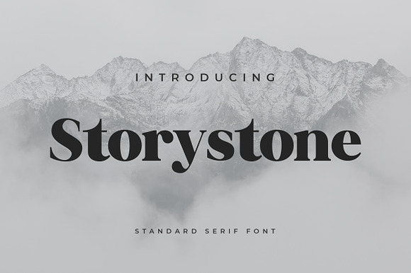 Storystone Serif Font preview 7