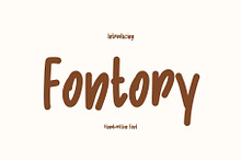 Fontory is a cute handwritten font