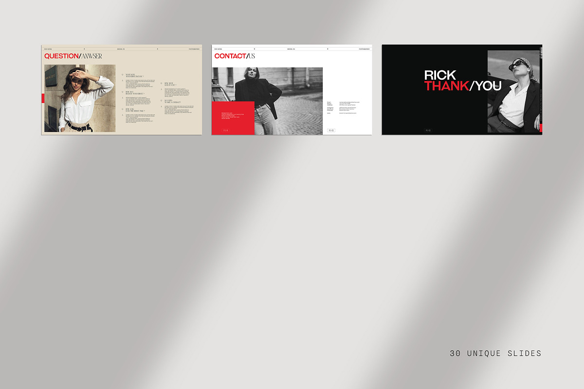 RICK | Service & Pricing Guide, a Presentation Template by Creatiya Type (Photo 10 of 11)