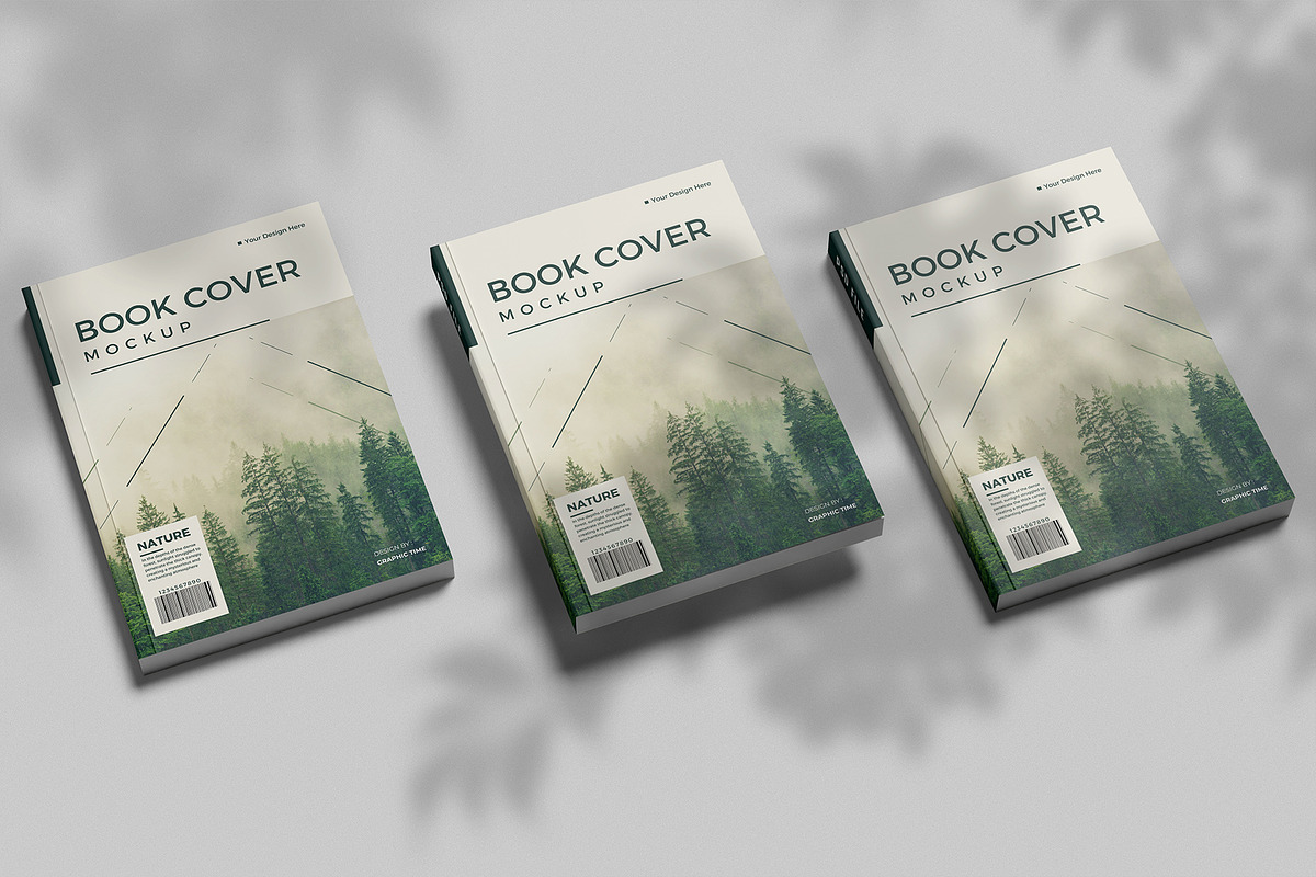 Book Cover Mockup, a Books & Magazine Mockup by graphictime (Photo 9 of 12)