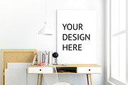 10 workplace poster mock up, a Print Template by ChromiumHeart (Thumbnail 4 of 11)