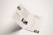 Funeral Program Template, a Brochure Template by VectorVactory (Thumbnail 5 of 8)