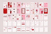 Pink Ebook Template Canva, a Marketing Template by Anna Design Studio (Thumbnail 7 of 11)