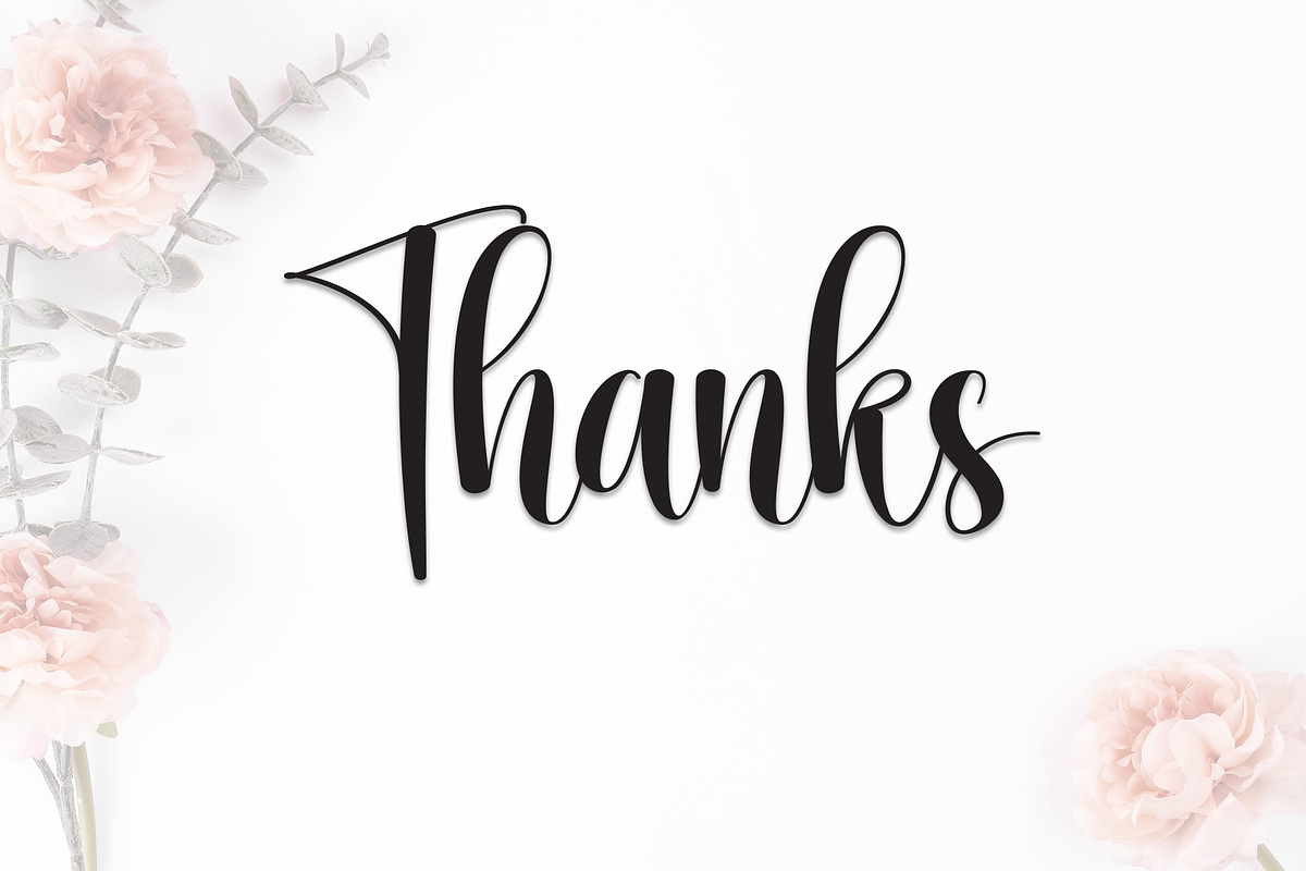 Angela | Script Font, a Handwritten Font by Scratchones (Photo 9 of 9)