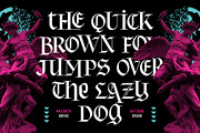 Maledicta Typeface, a Blackletter Font by alit design (Thumbnail 7 of 16)