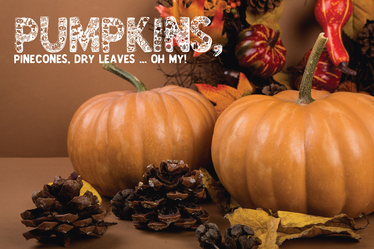 Happy Fall Display Font Duo preview 3