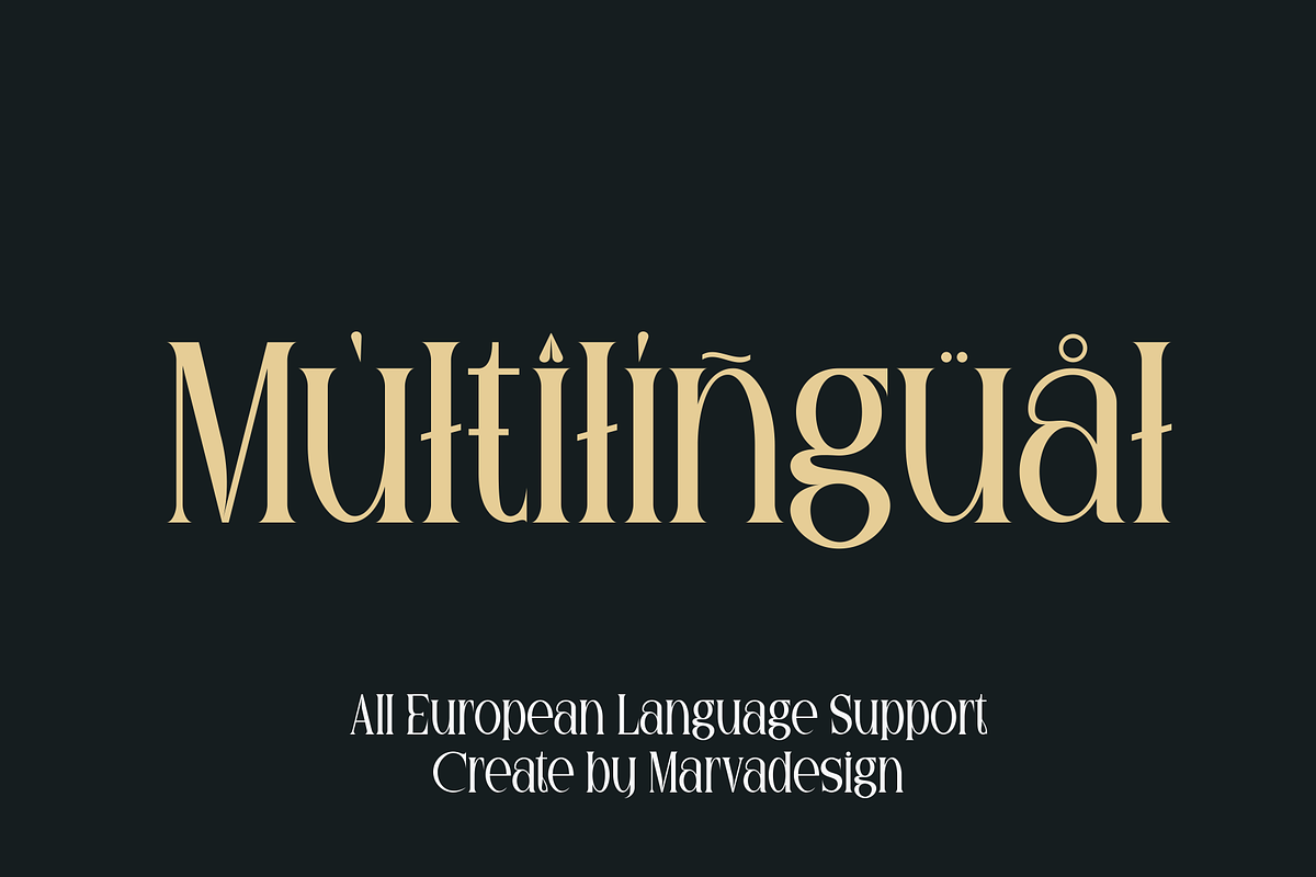 Calestia - A Display Condensed Serif, a Serif Font by Marvadesign (Photo 7 of 8)