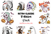 Retro Classics T-Shirt Pack, a Design Template by Studio Retouch (Thumbnail 1 of 11)
