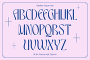 Kestia - Art Nouveau Typeface, a Sans Serif Font by Valentino Vergan (Thumbnail 8 of 14)