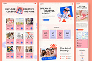 CraftHive - Creative Workshop Framer, a Websites & App Template by peterdraw (Thumbnail 2 of 5)