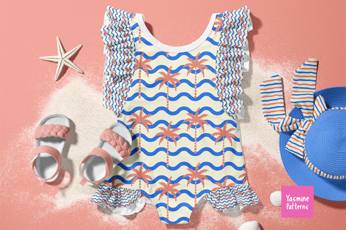 Italian Summer Patterns Collection, a Pattern Graphic by Yasmine Patterns (Photo 4 of 10)