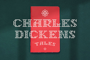 Lockdown Christmas - Knitted Fonts