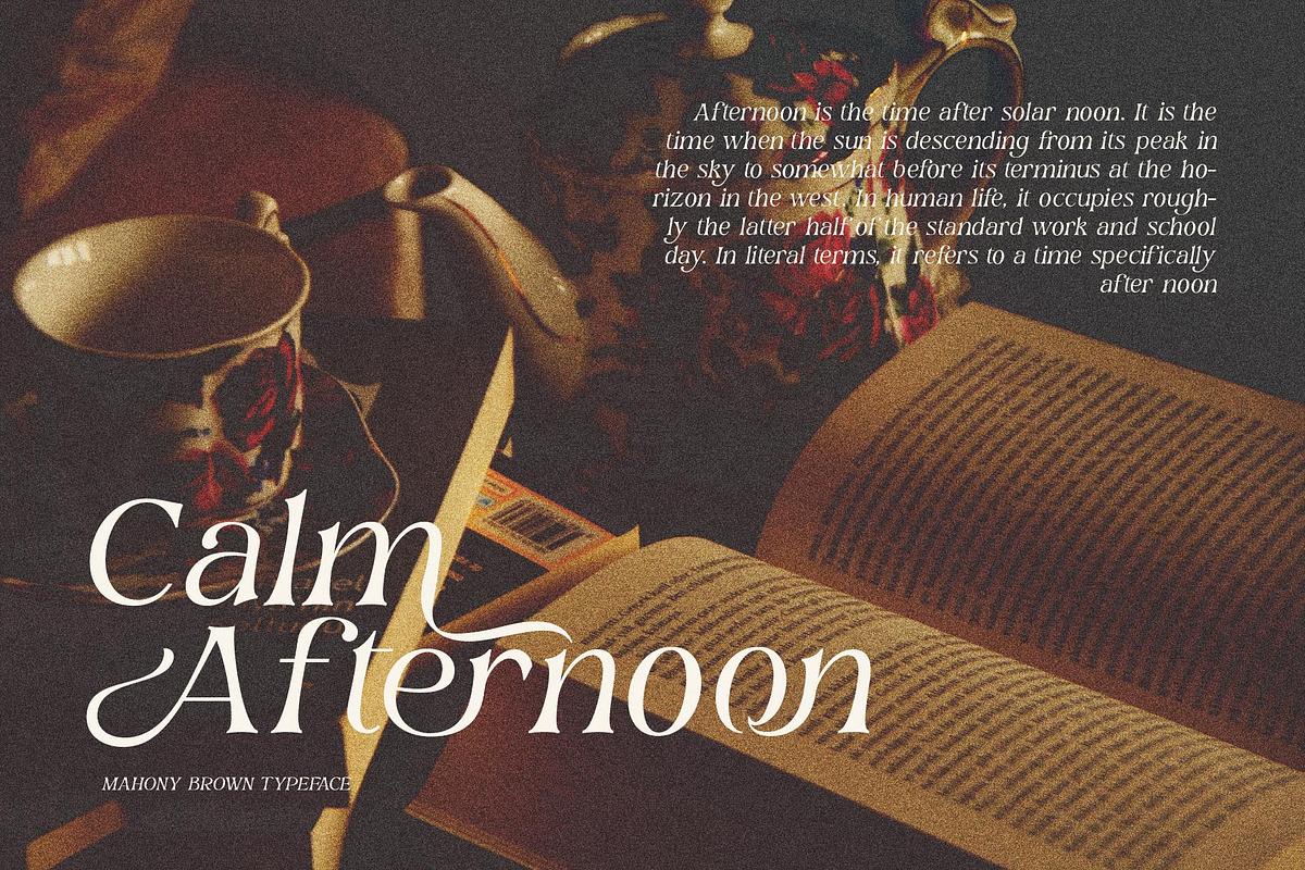 Mahony Browns Typeface, a Serif Font by alit design (Photo 12 of 15)