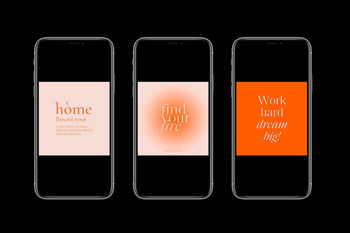 Instagram Editable Quotes, a Social Media Template by BlancheStudio (Photo 3 of 9)