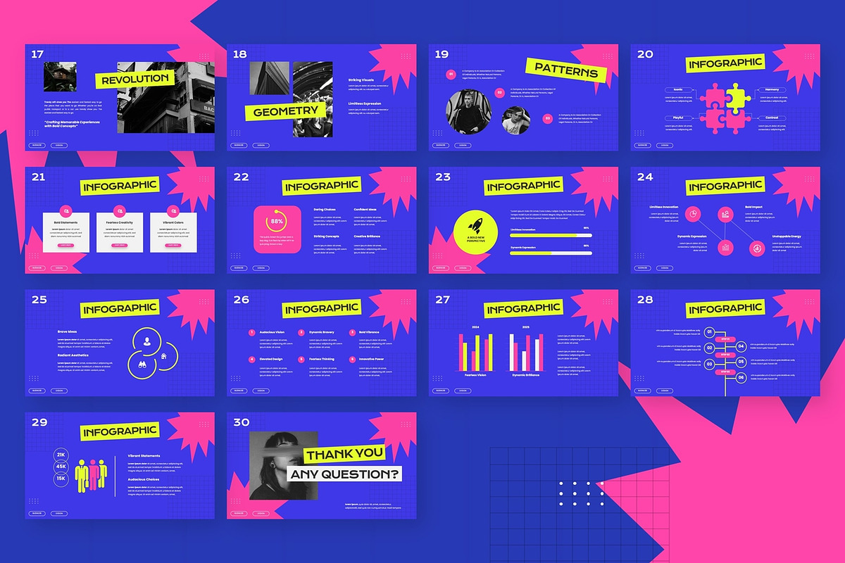Pop Style - Powerpoint, a Presentation Template by AQR Studio (Photo 2 of 3)