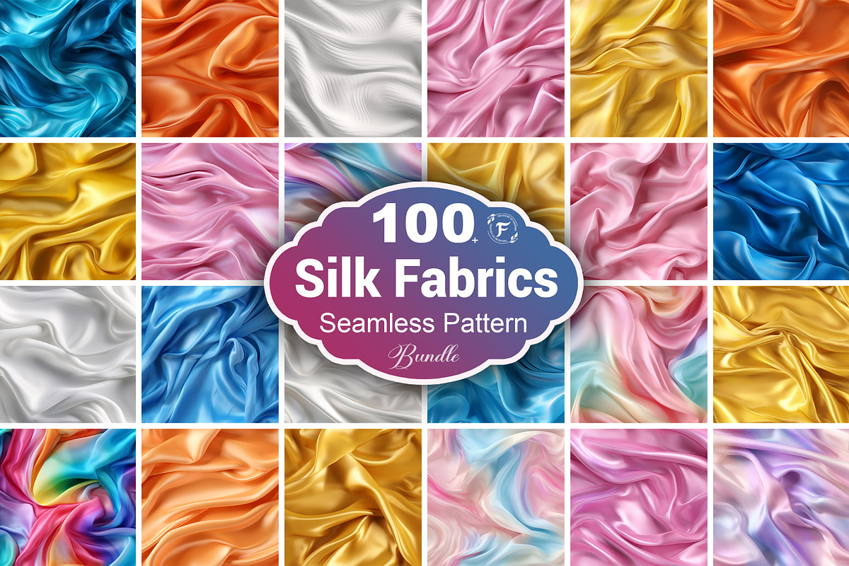 Luxury Silk Fabric Texture Pattern, a Pattern Graphic by Forhadx5 (Photo 1 of 8)