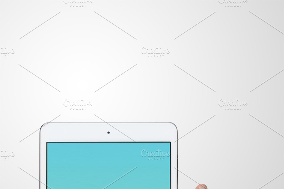 iPad Mini Studio Mockups, an iPad Mockup by Mockura (Photo 5 of 9)