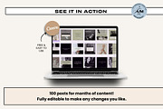 100 Motivational - Noir Luxe, a Social Media Template by Freedom Business Shop (Thumbnail 2 of 9)