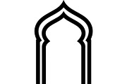 Arabic Mosque Arch Bundle, an Object Graphic by Designer_Momina (Thumbnail 9 of 19)