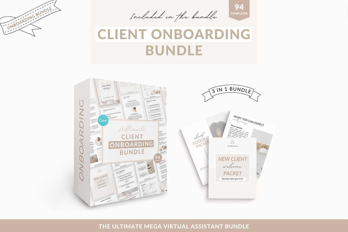 Virtual assistant Canva templates, a Social Media Template by Cate Creates (Photo 8 of 12)