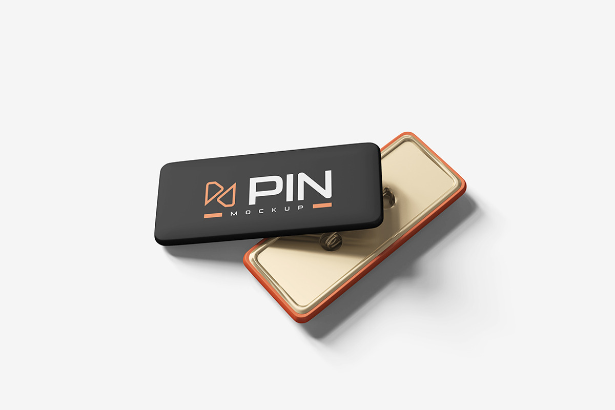 Pin Mockup, a Product Mockup by Indah (Photo 3 of 6)