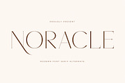 Noracle Modern Font Serif Alternate, a Serif Font by Storytype Studio (Thumbnail 1 of 15)