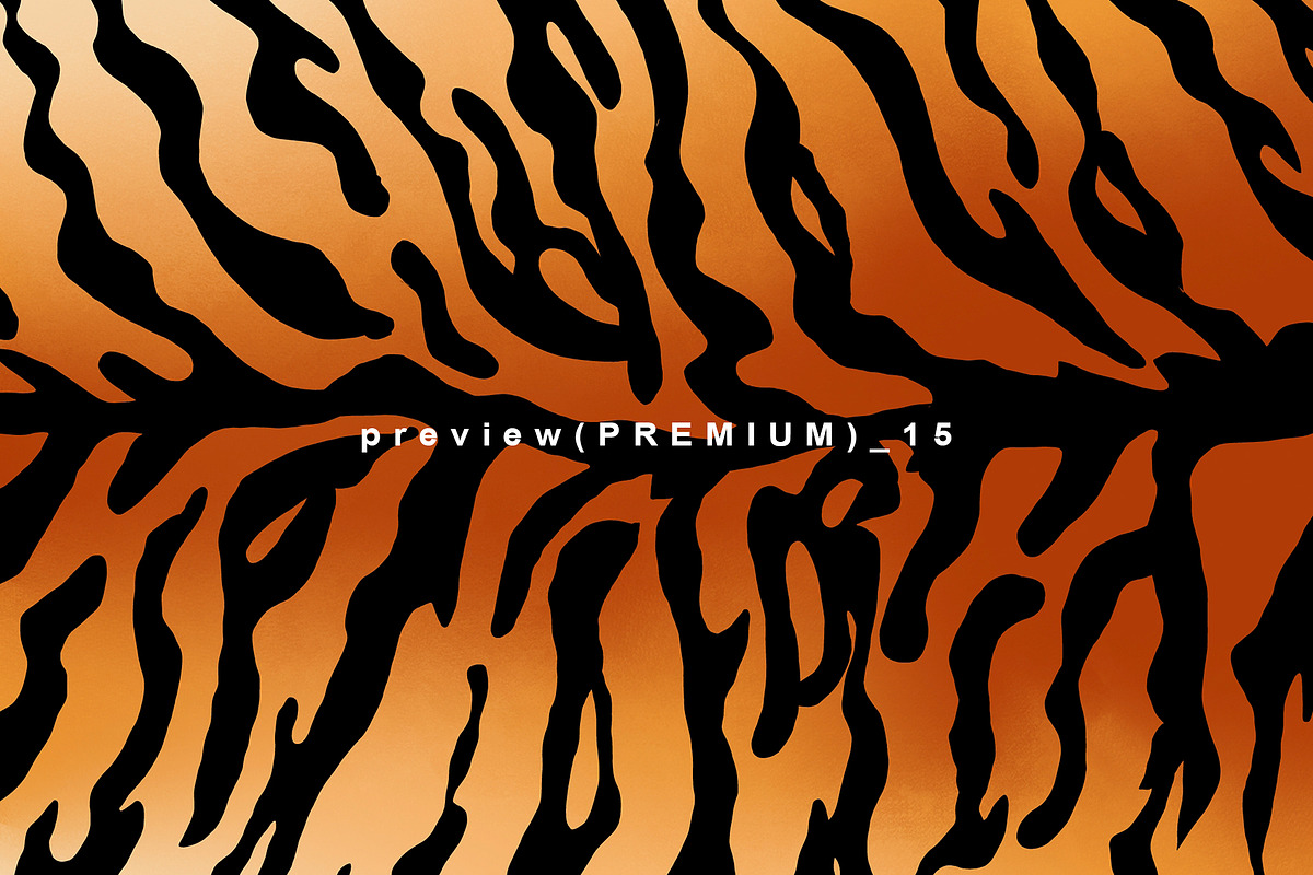 15+ Tiger Skin Background Bundle, a Pattern Graphic by freeject.net