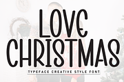 Love Christmas | Script Font, a Script Font by Scratchones (Thumbnail 1 of 8)