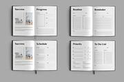 Journal And Planner Template, a Stationery Template by MightyDesign (Thumbnail 3 of 6)