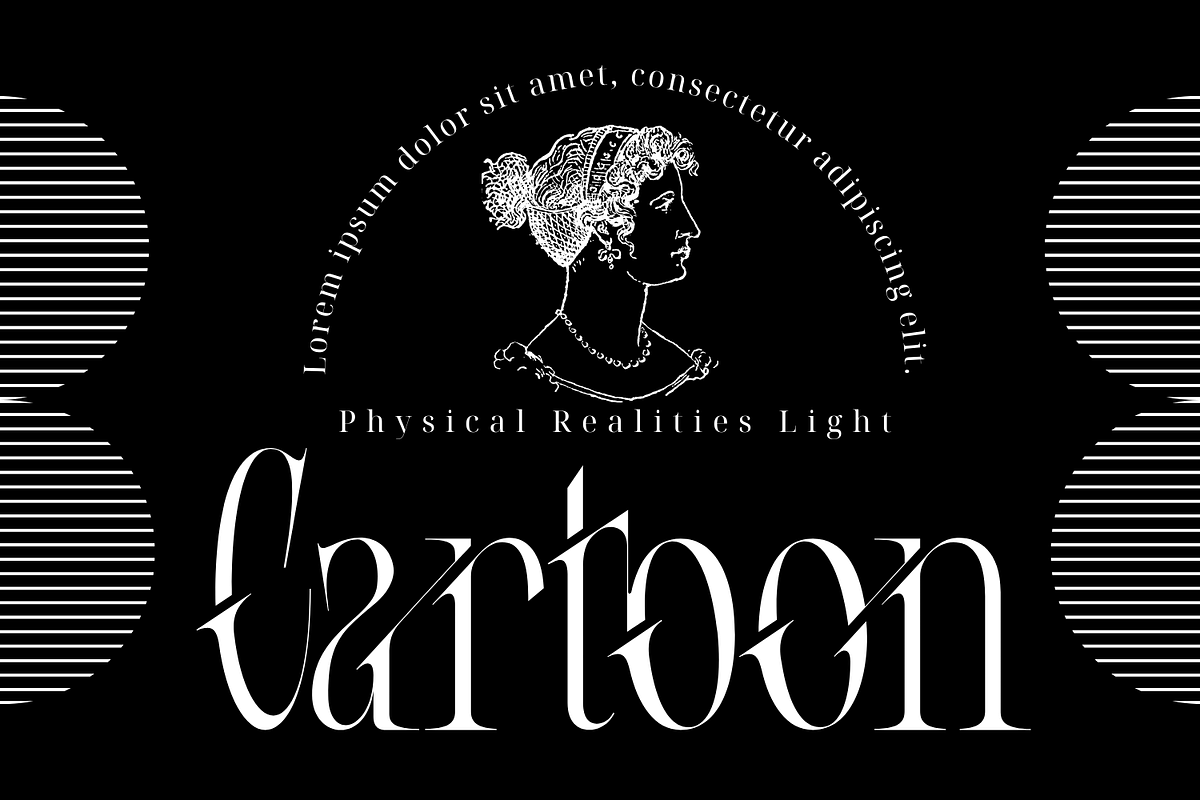 Physical Realities Font, a Serif Font by 177Studio (Photo 3 of 8)