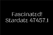 Stardate Typeface, a Sans Serif Font by Yury Veselov (Thumbnail 7 of 9)
