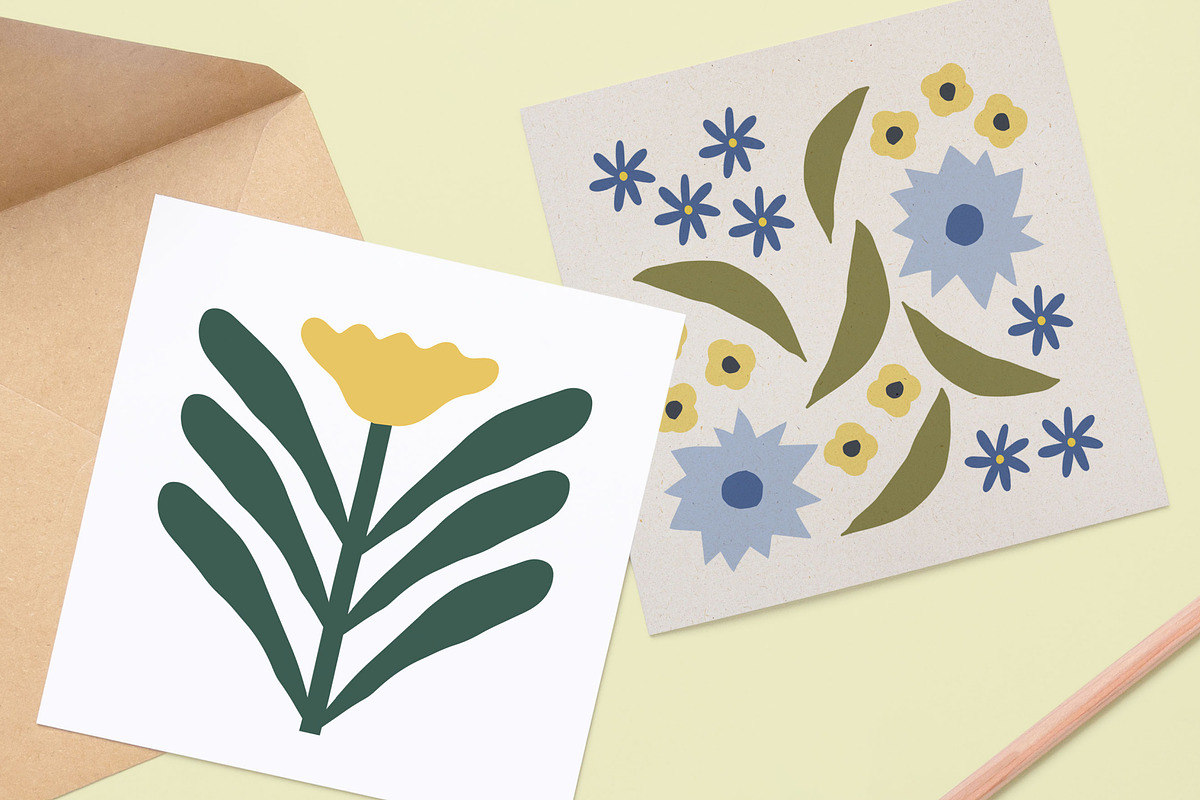 Greeting Card Square Mockup Duo, a Print Template by Studio MVDM (Photo 7 of 8)