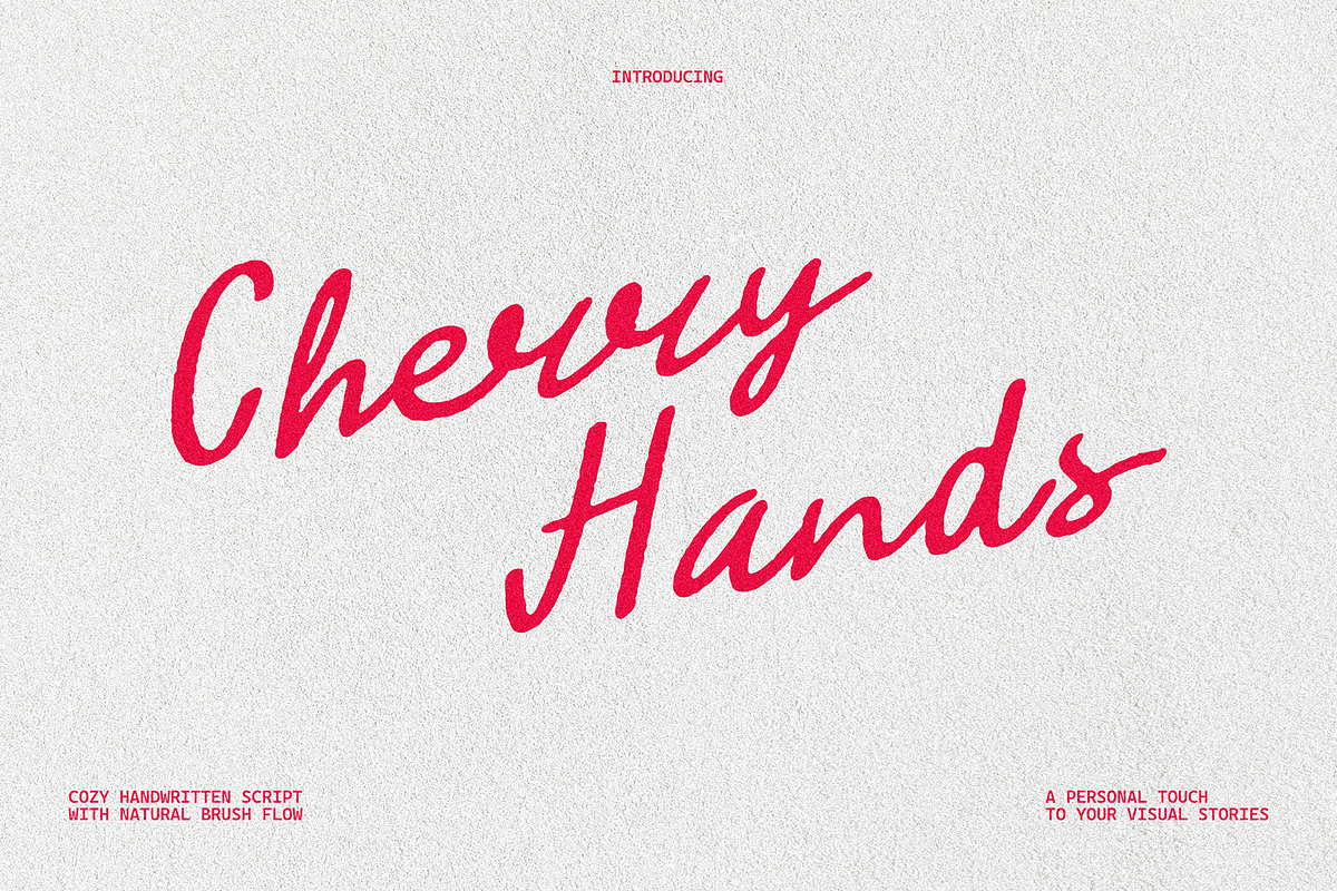 CherryHands- Retro Script Font, a Script Font by Typeparties (Photo 1 of 10)