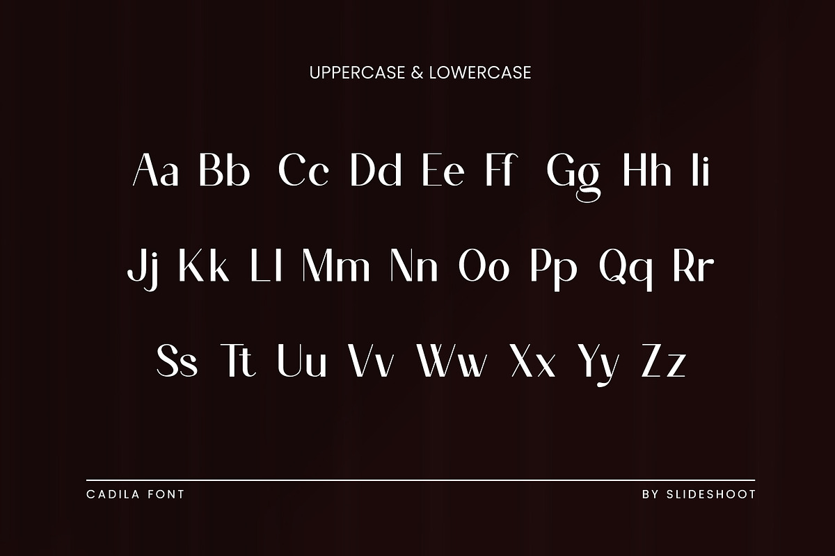 Cadila Sans Serif Font, a Sans Serif Font by Idea Studio (Photo 3 of 11)