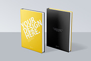 Book Cover PSD Mockup Front & Back, a Books & Magazine Mockup by GreatFruit (Thumbnail 4 of 7)