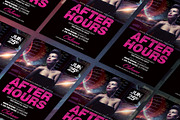 After Hours Flyer Template, a Flyer Template by Creative Waffle (Thumbnail 2 of 5)