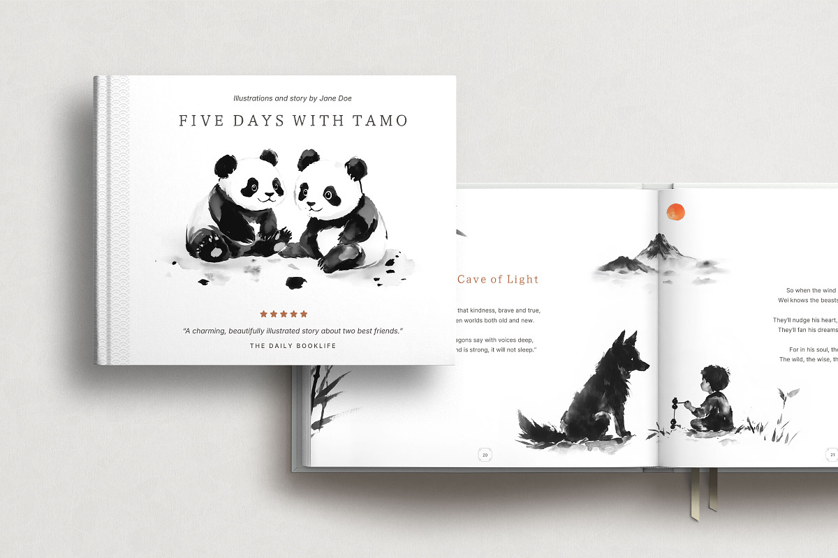 Children's Book Template preview 7